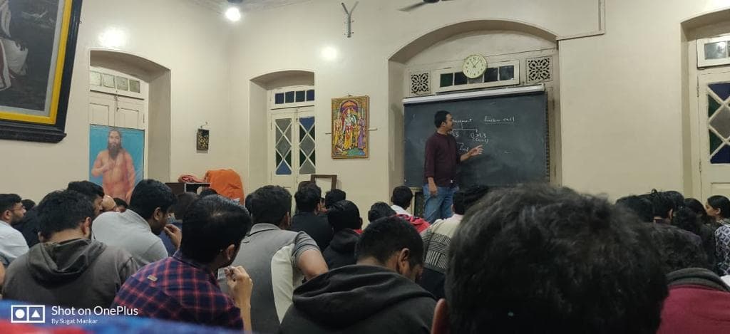 Blackboard Session Side View